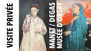 Visite privée Exposition Manet  Degas au musée dOrsay [upl. by Harvey]