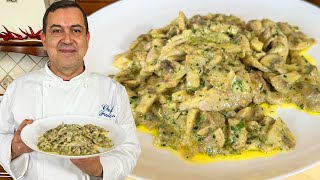 SCALOPPINE ai FUNGHI  La Ricetta VELOCE e CREMOSA [upl. by Radek]