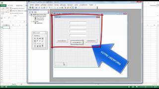 EXCEL VBA AFFICHER UNIQUEMENT LUSERFORM SANS OUVRIR LE CLASSEUR [upl. by Bil328]