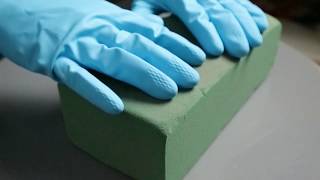 ASMR  Playing with Floral Foam  Super Satisfying [upl. by Isabel493]