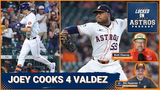 Astros rookie Loperfido cooks for Valdez in win [upl. by Jardena]