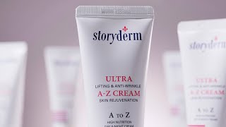 스토리덤  storyderm  Ultra A Z CreamVisual VideoPerfect spectrum of skin nutrition created A to Z [upl. by Titus957]