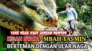 Geger  Dikira Tonggak Kayu Ternyata Ular Naga Bertapa Muncul Saat Mbah Tasmin Datang [upl. by Jasmina]