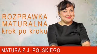 151 Rozprawka maturalna krok po kroku Matura z polskiego [upl. by Wahs]