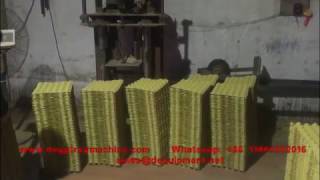 5000 pieces per hour of Egg tray machine from pulp making to tray drying [upl. by Almat]