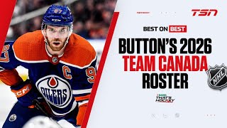 CRAIG BUTTONS 2026 TEAM CANADA PREDICTION [upl. by Krahling]