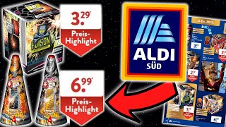 WTF SO GÜNSTIG😯 Aldi Süd Feuerwerk Prospekt 202324 [upl. by Teteak154]