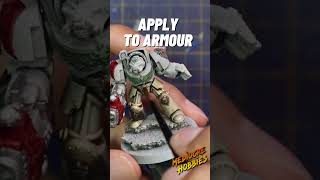 Deathwing Terminator Bone Armour in 3 steps tabletopgaming miniaturepainting warhammer40k [upl. by Thirzia196]