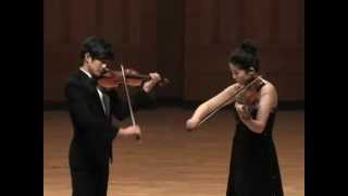 Passacaglia for Violin and Viola Halvorsen Johan Hayang Park하양 비올라 [upl. by Iclek]