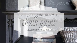 Refinishing Furniture with Chalk Paint® Tutorial [upl. by Almeida]