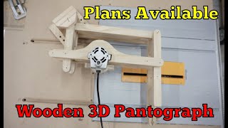 WOODEN 3D PANTOGRAPH [upl. by Yentihw]