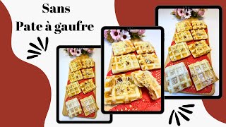 Comment faire des Gaufres SANS pate à gaufre 😮👍 [upl. by Geraint208]