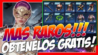 Mir4 👔 SET 3 PIEZAS RARO GRATIS 👔 Como conseguir objetos raros Misiones AVANZADO Subi tu poder [upl. by Erdda]