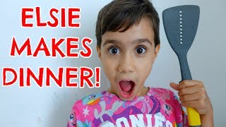 ELSIE MAKES DINNER 8 VLOG [upl. by Anahsat]