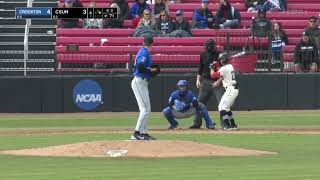 Creighton Baseball Highlights vs CSUN2 3423 [upl. by Cadel935]