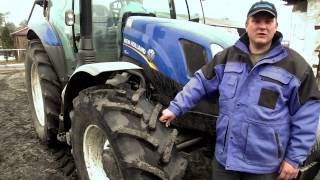 New Holland Agriculture T6 Custemer Testimonials Poland   New Holland z wizytą u klientów [upl. by Joey581]