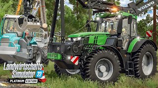 LS22 Platinum Edition FORSTMaschinen Fahrzeuge und Geräte  Farming Simulator 22 Platinum [upl. by Stephie]