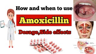 Amoxicillin 500mg capsule [upl. by Nuawad]