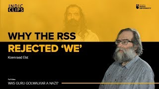 Why the RSS rejected We  Koenraad Elst [upl. by Emmeram403]