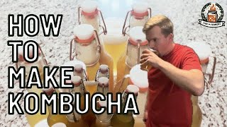 How To Make Kombucha  Continuous Brew Recipe [upl. by Roumell510]