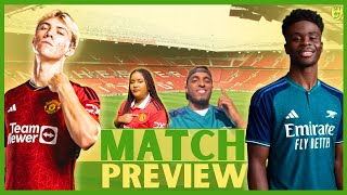 MAN UNITED VS ARSENAL  LIVE MATCH PREVIEW FT EGALTALKSFOOTBALL [upl. by Pier]