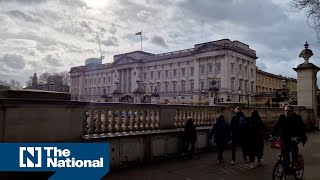 Public shows support for King Charles outside Buckingham Palace [upl. by Velick724]