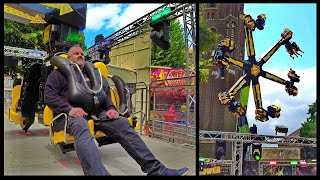 Power Surge  Manufacturer Zamperla  Vallentgoed  Clip by kirmesmarkus 2024 [upl. by Ahsea]