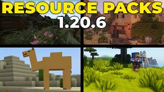 Best Texture Packs for Minecraft 1206 [upl. by Ruhtracm]