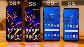 Galaxy S9 amp S9 Plus VS Galaxy S8 amp S8 Plus  Full Comparison [upl. by Leontine837]