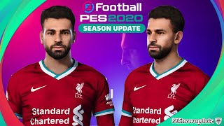 PES 2020 Faces Mohamed Salah by DizzeeSpellz [upl. by Aniuqal]