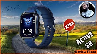 কম দামে Xtra Active S8 Smartwatch Review 2023  Review Plaza [upl. by Davies72]