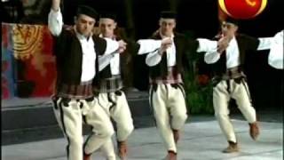 Тешкото  Teshkoto  Macedonian Miyak Region Mens Traditional Folk Dance [upl. by Bear]