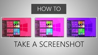 How to take a screenshot on windows 10 [upl. by Ayoral]