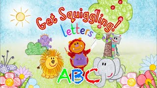 ABC  Learn The Alphabet  Get Squiggling Letters [upl. by Arreit]