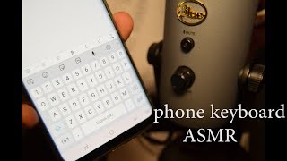 ASMR Phone Typing Sounds  Ambient Samsung Texting Sound No Talking [upl. by Franciscka351]