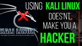 Using Kali Linux DOESNT Make You A Cyber Security ProWhich is the Best OS for Penetration Testing [upl. by Yrtnahc]