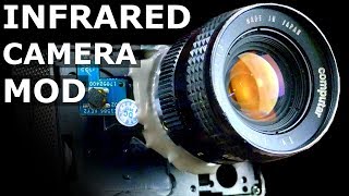 How To Mod A Cheap Action Camera To Use CMount Lenses For Infrared Videography amp Time Lapse [upl. by Pebrook]