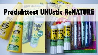 Produkttest UHUstic ReNATURE  Das Paket [upl. by Boigie]