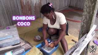 Recette des Bonbons Coco quotspécialequot Côte Est de lÎle Sainte Marie Madagascar [upl. by Alton]