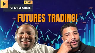 Live Futures Day Trading ES amp NQ Supply and Demand JOLTS Job Openings [upl. by Niessuh]