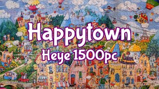 Heye Happytown  1500 Piece Puzzle [upl. by Spracklen376]