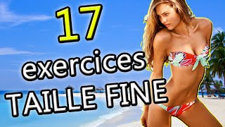 ▐ 17 exercices pour une TAILLE FINE ▐  ksCoaching [upl. by Ybba]