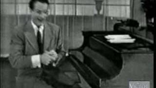 Victor Borge  how people with different occupations play the piano [upl. by Marielle414]