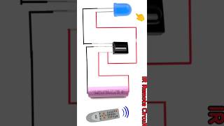 TSOP 1738 IR Recive Remote Control Circuit Using Ir reciver electronic tranding shorts [upl. by Hamlani]