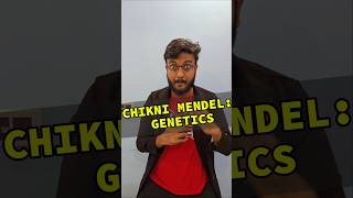 Mendel A Singer🫛 Mendels theory Genetics shorts shivamrajaiims neetexam biology comedy [upl. by Dagney843]