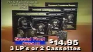 Creedence Clearwater Revival Greatest Hits Music Collection Ad 1986 windowboxed [upl. by Minor979]