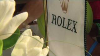 Caroline Wozniacki Meets Rolex [upl. by Ecneret]