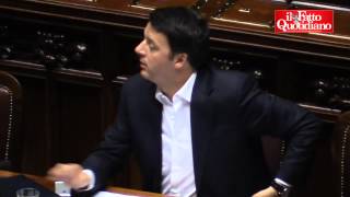 Lega contro Renzi quotSpalla della De Filippiquot Boldrini interviene e scoppia la bagarre [upl. by Maison655]