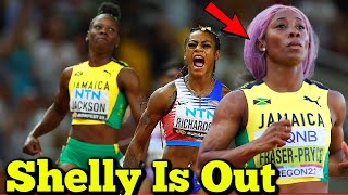 Shellyann Fraser Pryce Out of 100m Sprints Paris Olympics BREAKING NEWS [upl. by Schaffel]