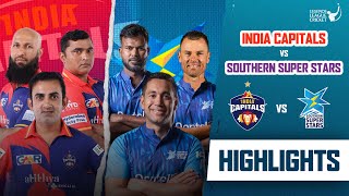 Match Highlights  India Capitals VS Southern Super Star  Legends League Cricket 2023  Match 7 [upl. by Ody410]